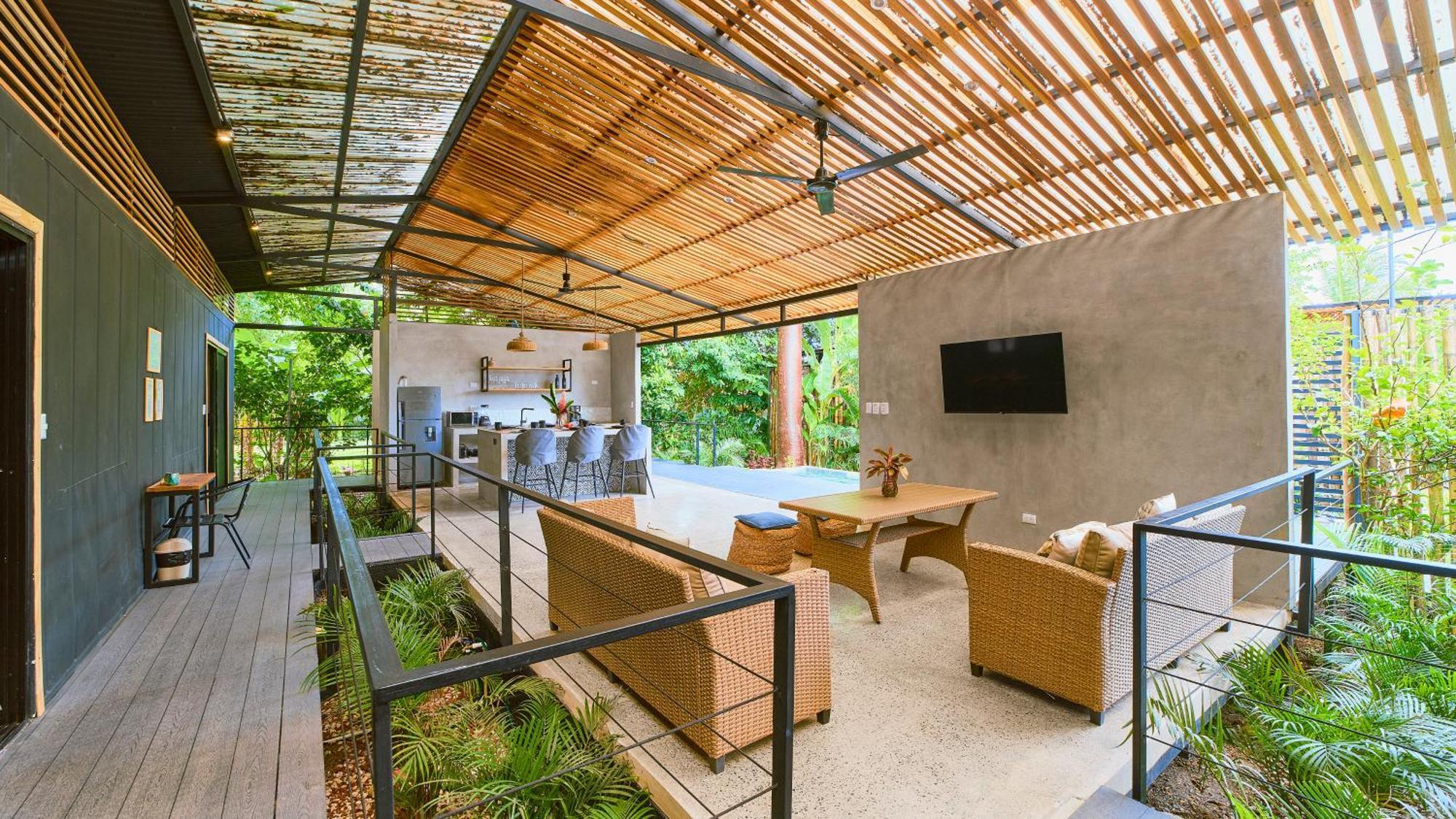Al Caribe Sur Vila Puerto Viejo de Talamanca Exterior foto
