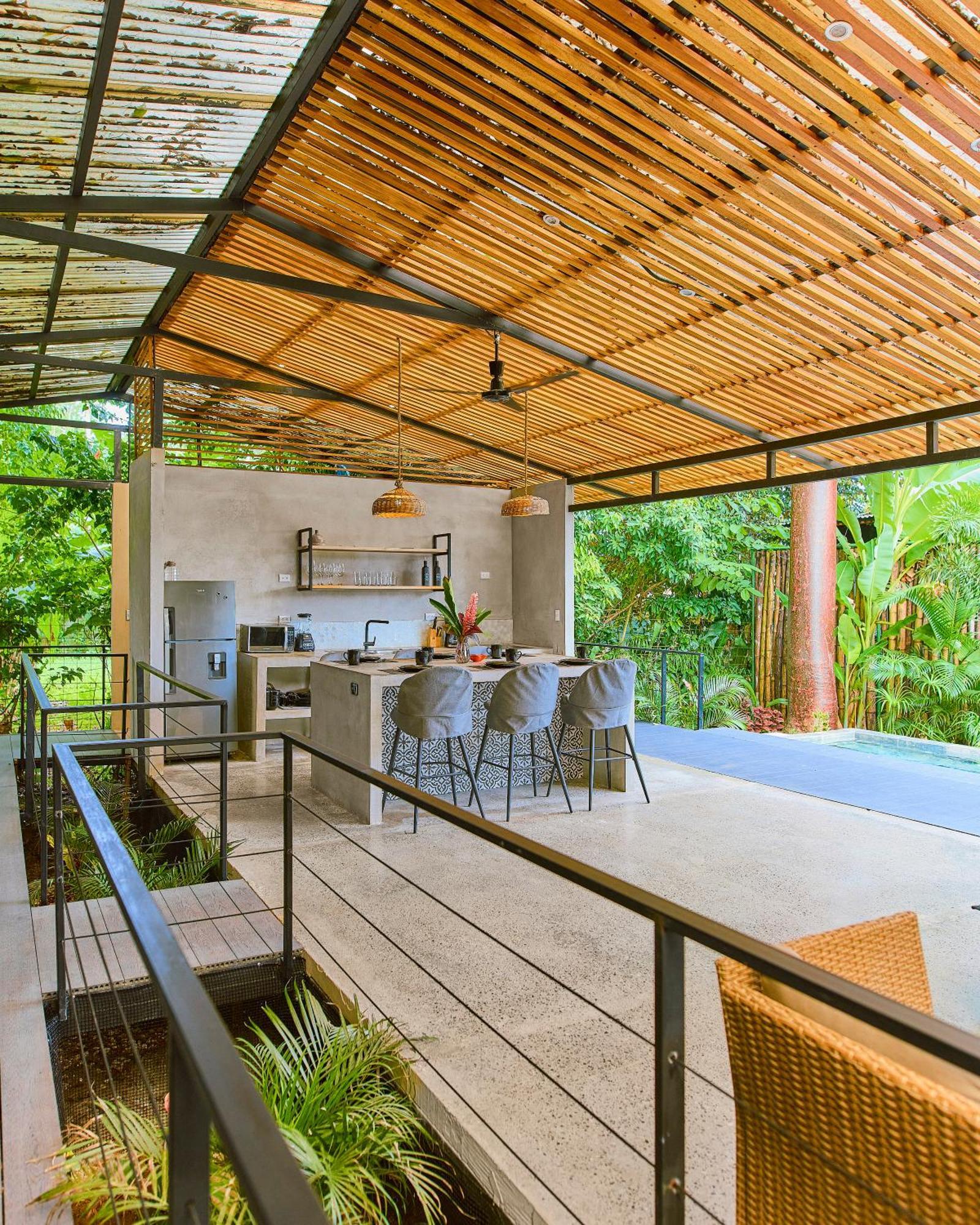 Al Caribe Sur Vila Puerto Viejo de Talamanca Exterior foto